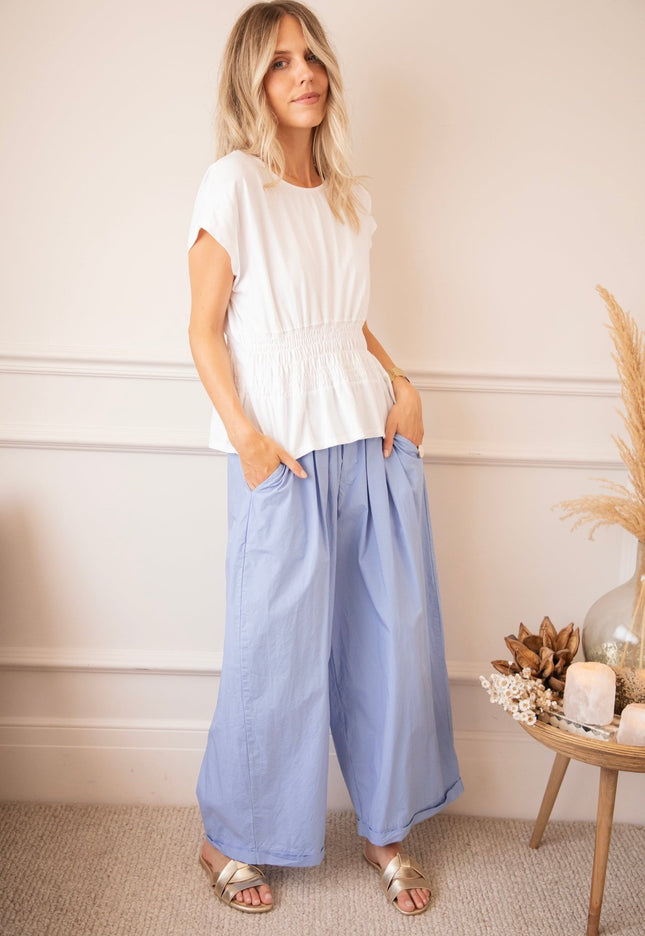 Romy Relax Blue - Broek - ellemilla