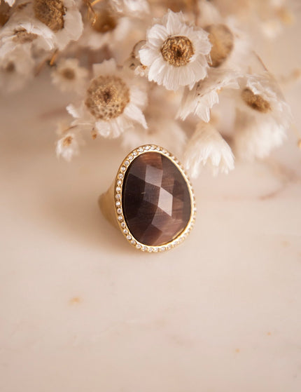 Romy Rocks Mocha - Ring - ellemilla