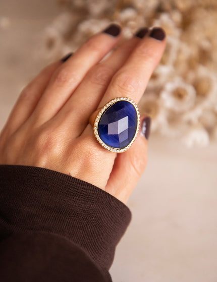 Romy Rocks Navy - Ring - ellemilla