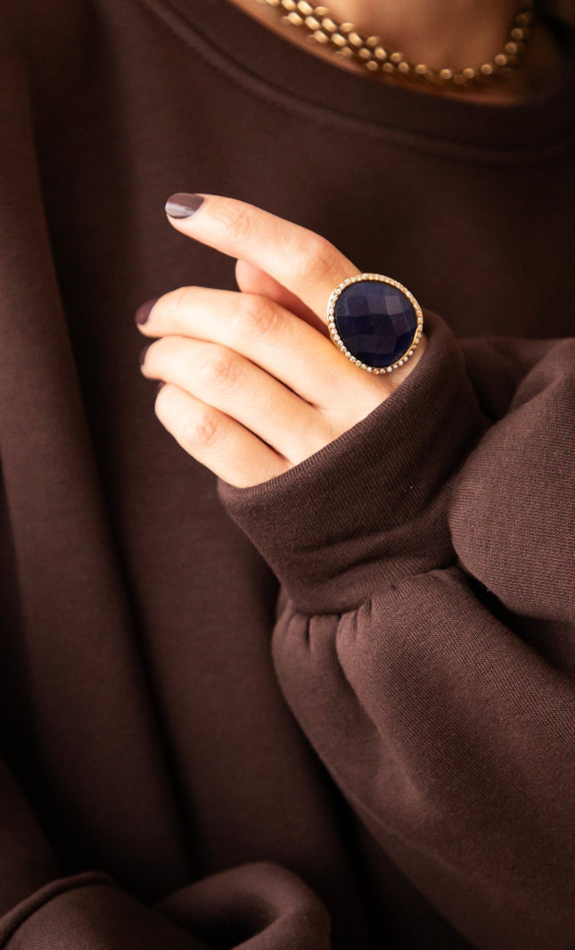 Romy Rocks Navy - Ring - ellemilla