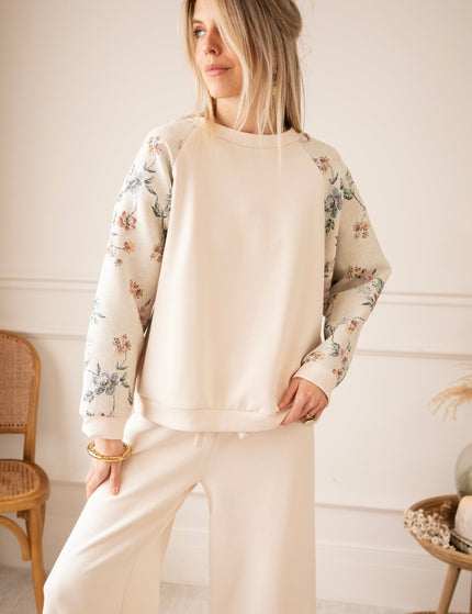 Rosy Belle Beige - Sweater - ellemilla