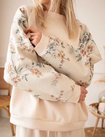Rosy Belle Beige - Sweater - ellemilla