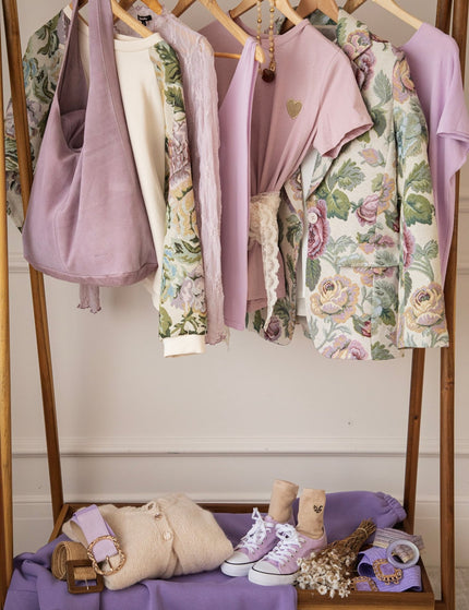 Rosy Belle Green/Pink - Blazer - ellemilla