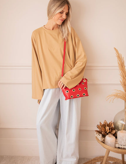 Sadie Basic Camel - Longsleeve - ellemilla