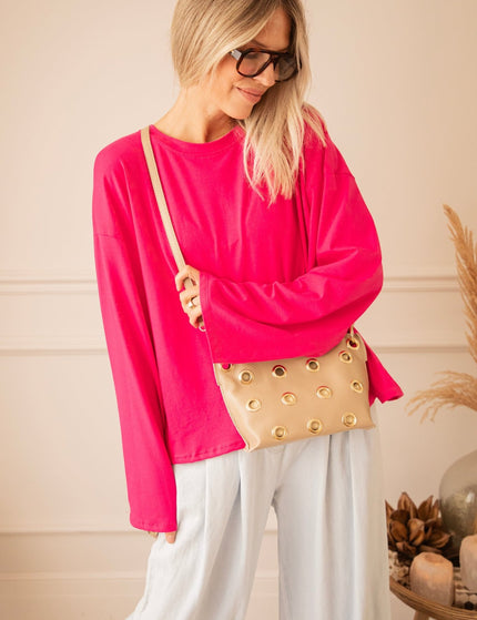 Sadie Basic Fuchsia - Longsleeve - ellemilla