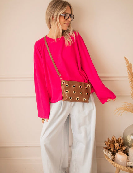 Sadie Basic Fuchsia - Longsleeve - ellemilla