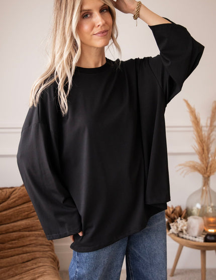 Sandy Smooth Black - Longsleeve - ellemilla