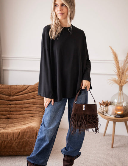 Sandy Smooth Black - Longsleeve - ellemilla