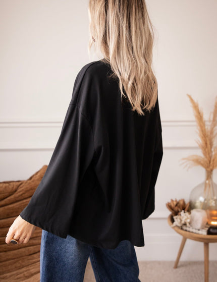 Sandy Smooth Black - Longsleeve - ellemilla