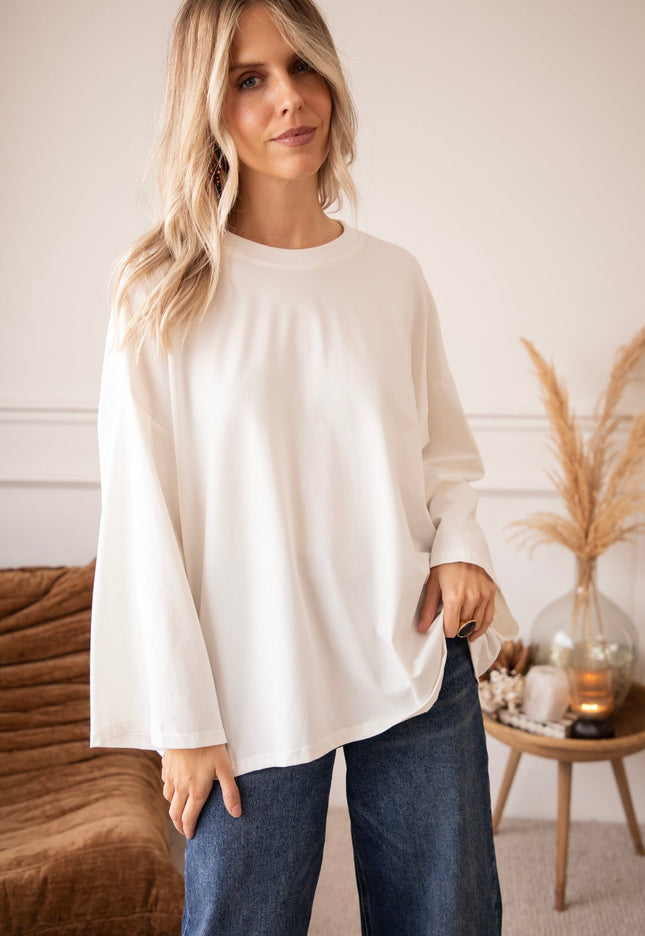 Sandy Smooth Off White - Longsleeve - ellemilla