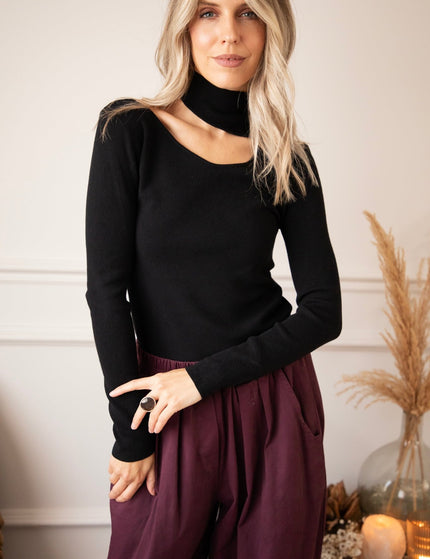 Secret Glimpse Black - Longsleeve - ellemilla