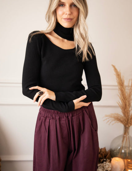 Secret Glimpse Black - Longsleeve - ellemilla