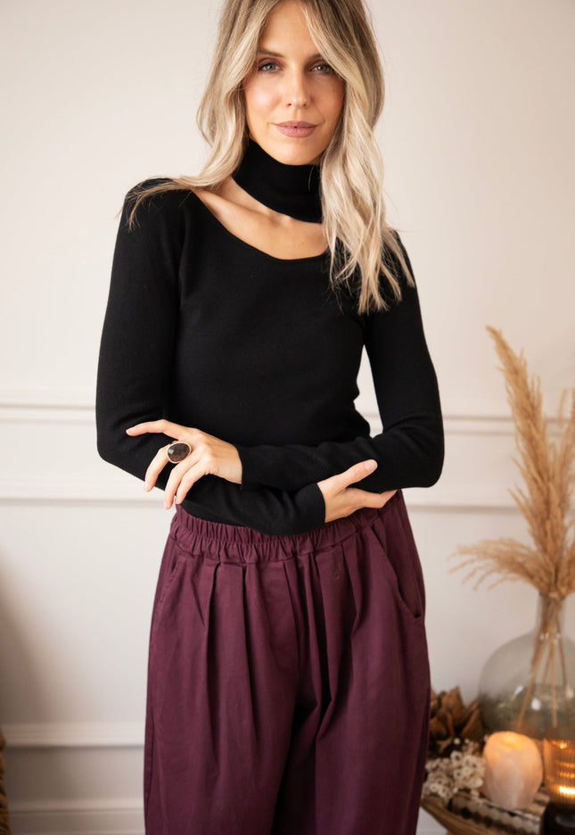 Secret Glimpse Black - Longsleeve - ellemilla