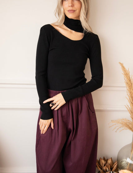 Secret Glimpse Black - Longsleeve - ellemilla