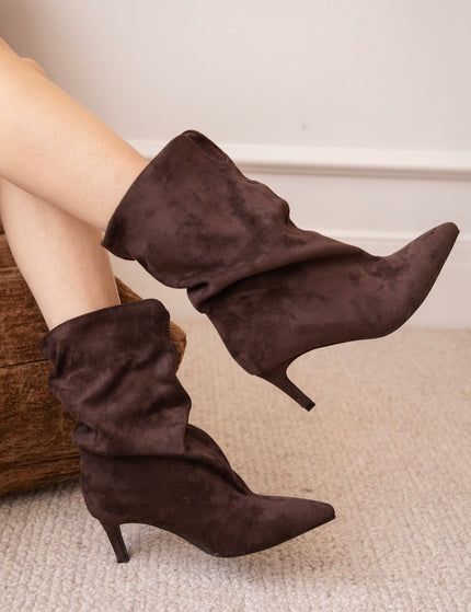 Selah Suede Cacao - Boots - ellemilla