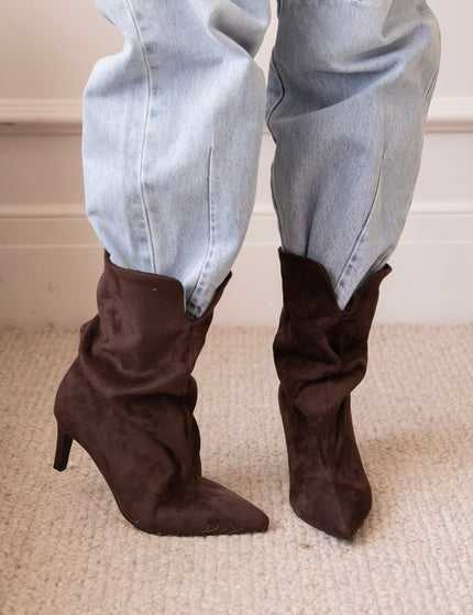Selah Suede Cacao - Boots - ellemilla