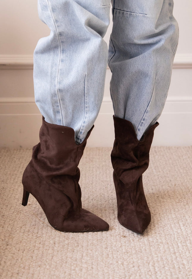 Selah Suede Cacao - Boots - ellemilla