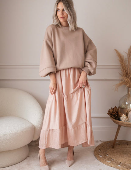 Seraphina Pink - Maxi Jurk - ellemilla