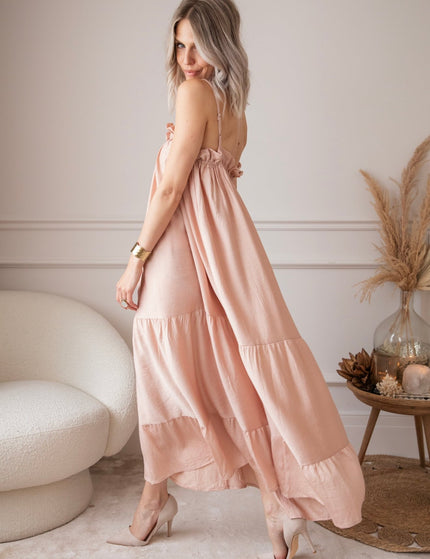 Seraphina Pink - Maxi Jurk - ellemilla