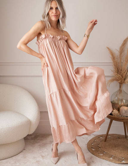 Seraphina Pink - Maxi Jurk - ellemilla