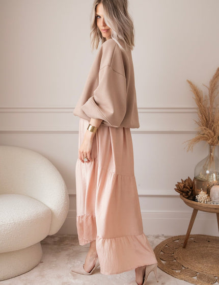 Seraphina Pink - Maxi Jurk - ellemilla