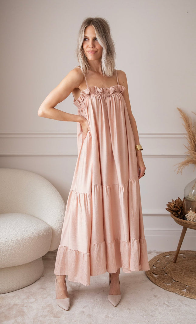Seraphina Pink - Maxi Jurk - ellemilla