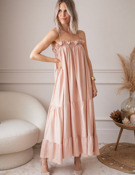 Seraphina Pink - Maxi Jurk - ellemilla