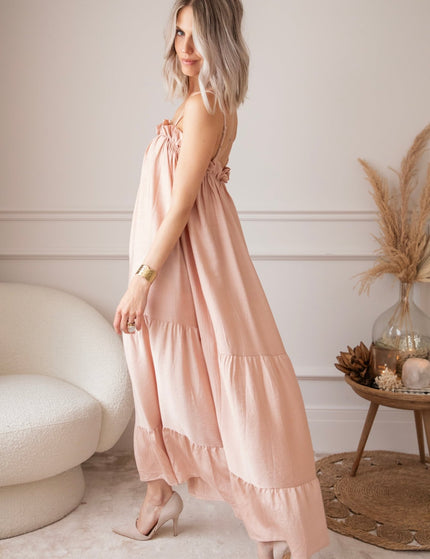 Seraphina Pink - Maxi Jurk - ellemilla