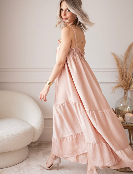 Seraphina Pink - Maxi Jurk - ellemilla
