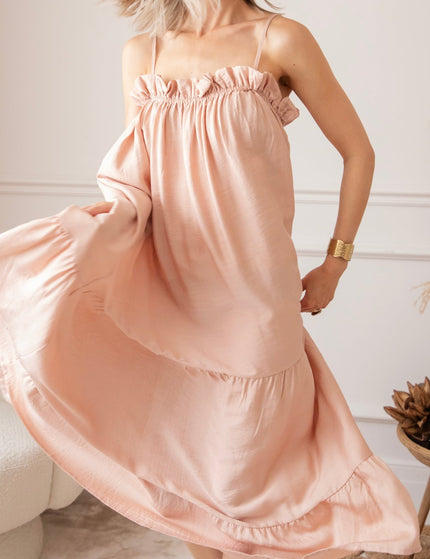 Seraphina Pink - Maxi Jurk - ellemilla