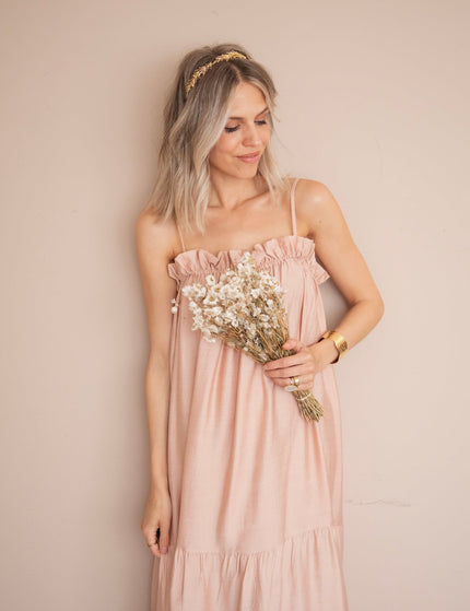Seraphina Pink - Maxi Jurk - ellemilla