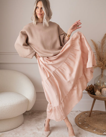 Seraphina Pink - Maxi Jurk - ellemilla