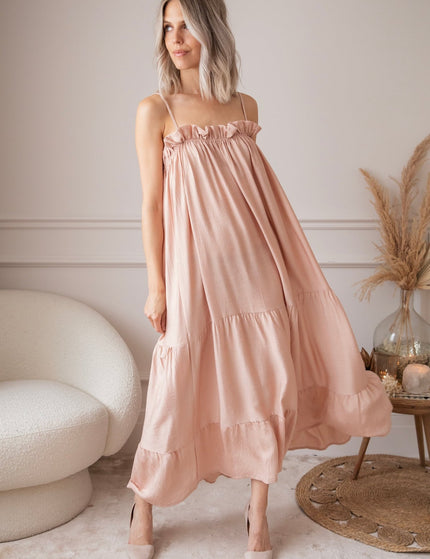 Seraphina Pink - Maxi Jurk - ellemilla