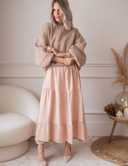 Seraphina Pink - Maxi Jurk - ellemilla