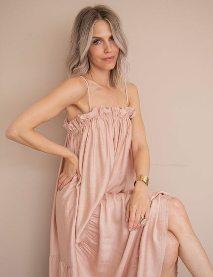 Seraphina Pink - Maxi Jurk - ellemilla