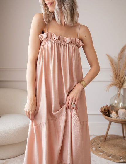 Seraphina Pink - Maxi Jurk - ellemilla