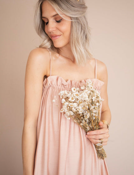 Seraphina Pink - Maxi Jurk - ellemilla