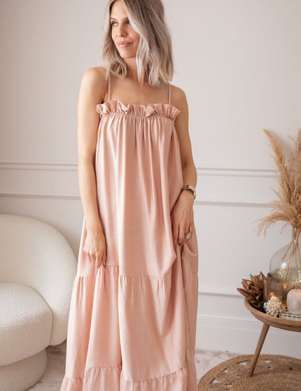 Seraphina Pink - Maxi Jurk - ellemilla