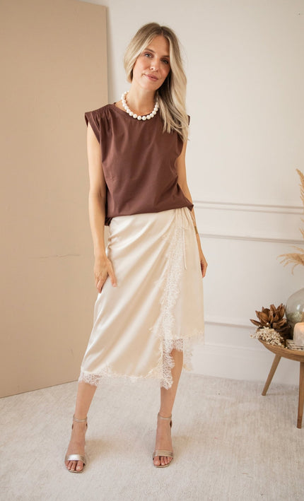 Shimmer Summer Champagne - Rok - ellemilla