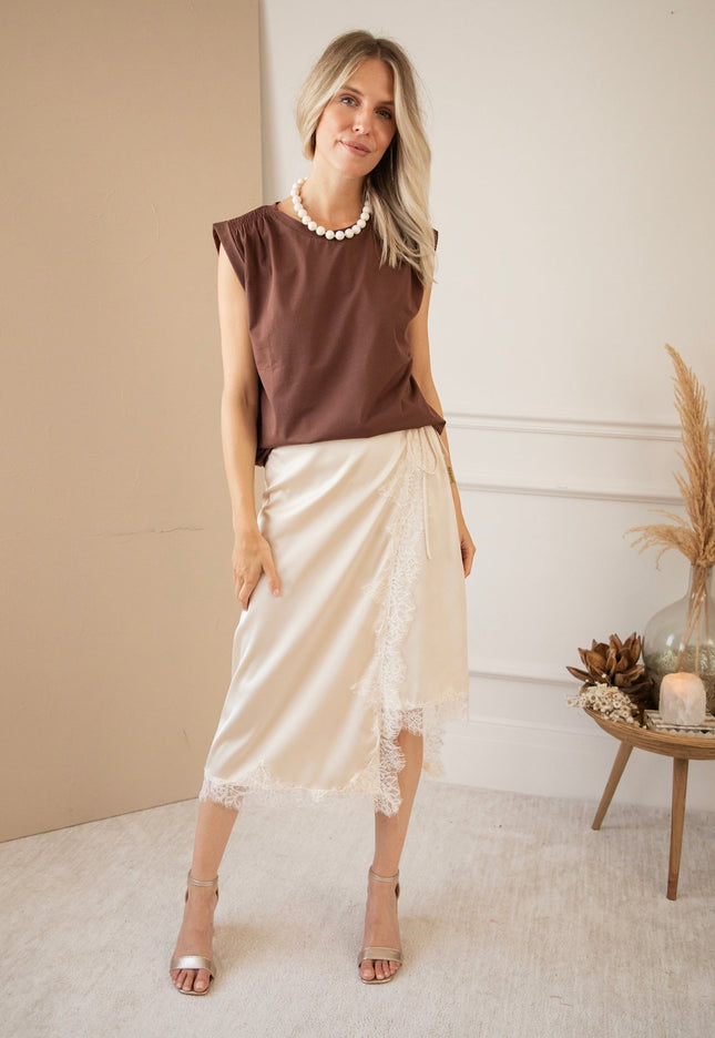 Shimmer Summer Champagne - Rok - ellemilla