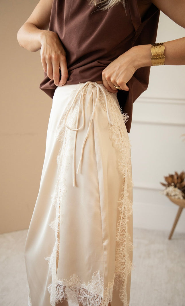 Shimmer Summer Champagne - Rok - ellemilla