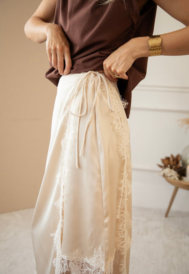 Shimmer Summer Champagne - Rok - ellemilla