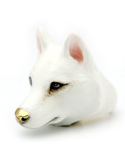 Siberian Husky White - Ring - ellemilla