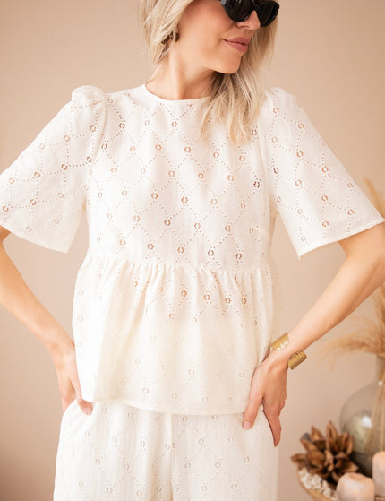 Sicily Beige - Blouse - ellemilla