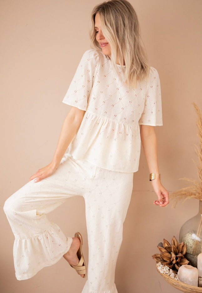 Sicily Beige - Blouse - ellemilla