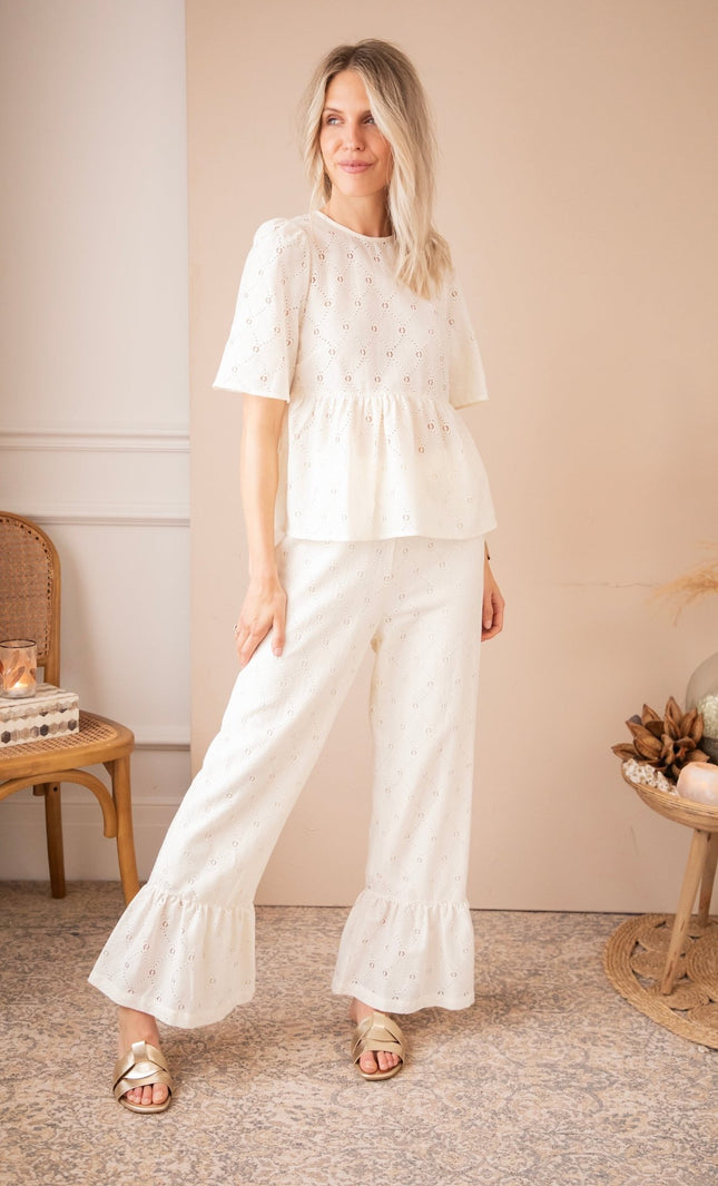 Sicily Beige - Blouse - ellemilla