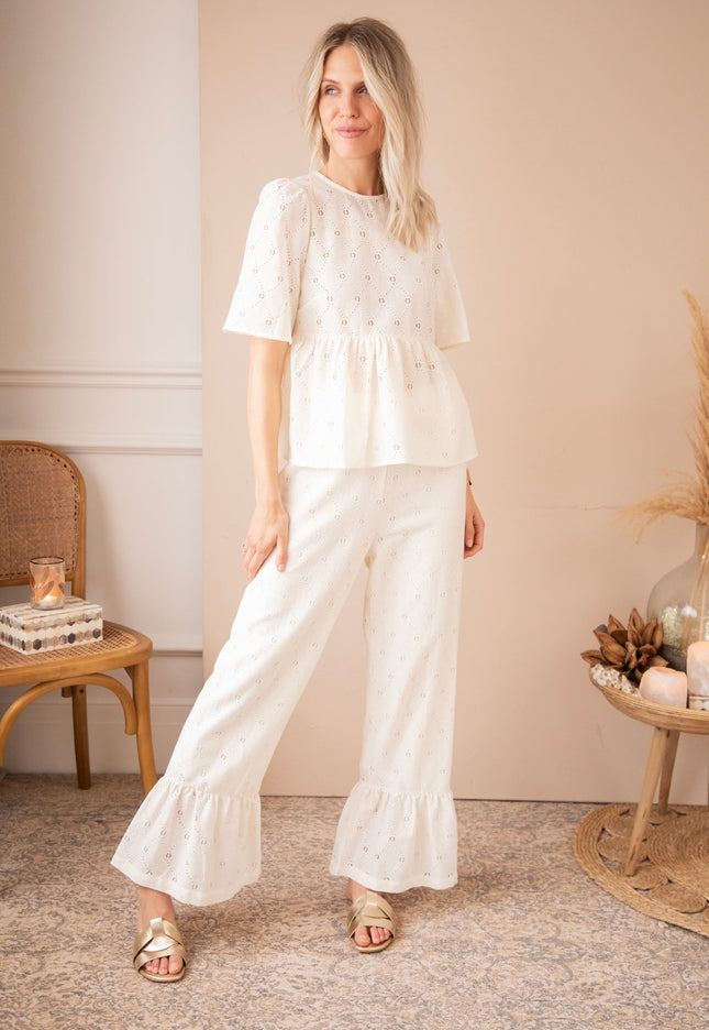 Sicily Beige - Blouse - ellemilla