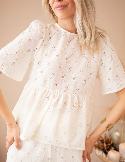 Sicily Beige - Blouse - ellemilla