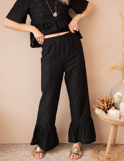 Sicily Black - Blouse - ellemilla