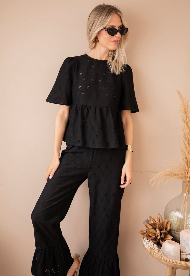 Sicily Black - Blouse - ellemilla